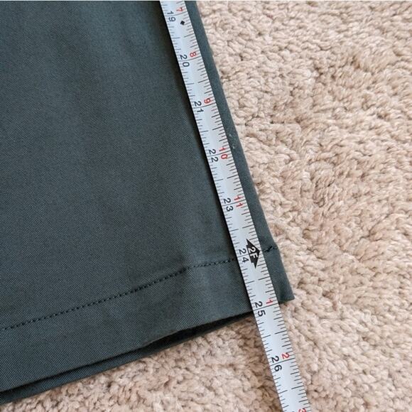 Madewell Wide Leg Pants in Dark Green - Picture 5 of 8